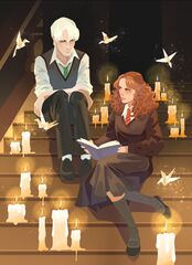 Открытка "Harry Potter: Dramione"