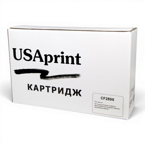 Картридж лазерный USAprint 89A CF289X черный (black), до 10000 стр - купить в компании MAKtorg