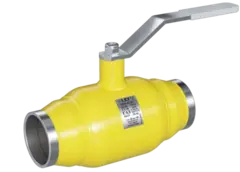 Приварной шаровый кран для газа LD КШ.Ц.П.GAS.065.025.П/П.02 Ду65, Ру25, полный проход