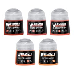 Набор красок Chotec Orange — Warhammer Tone Pro, 5 × 12 мл (ПРЕДЗАКАЗ)
