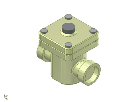 Клапан с сервоприводом ICM 40-A Danfoss 027H4000