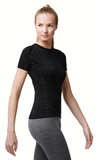 Термофутболка из шерсти мериноса Norveg Soft Black женская