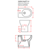 ArtCeram Smarty SMB002 01 00BI*0 Биде напольное, цвет: белый
