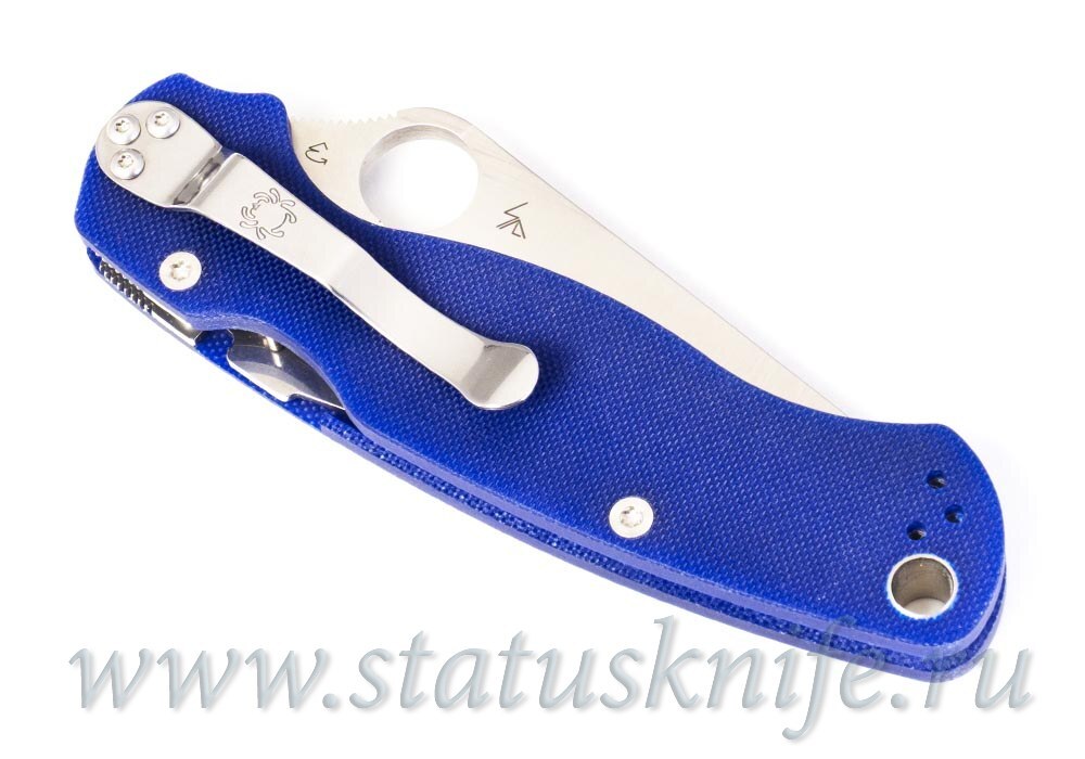 Нож Spyderco C81GPDBL2 Paramilitary 2 CPM-S110V Sprint Run G10