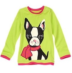 GYMBOREE Блуза с рисунком "собачка" ДВ46