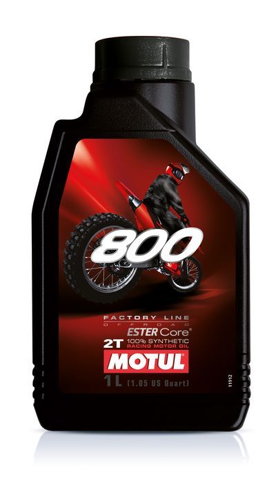 Motul 800 2T Factory Line Off Road Cинтетическое масло для мотоциклов