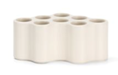 Ваза VITRA Nuage céramique small white