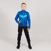 Детская утепленная разминочная куртка Nordski Jr Base true blue-blue - 4