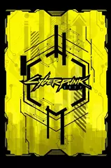 Металлический пин "Cyberpunk 2077"
