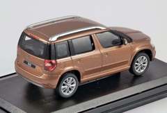 Skoda Yeti 2015 Terracotta orange Abrex 1:43