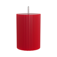 Декоративная свеча 7х10см SCANDYLAB Empire Red SL-ES08