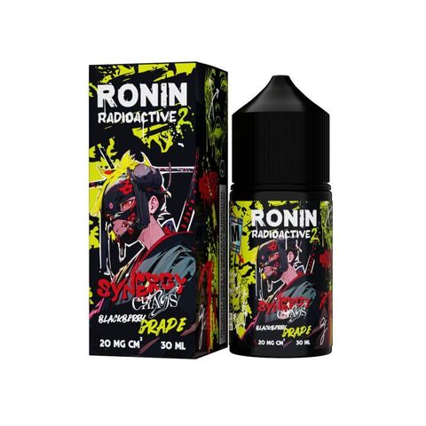 Жидкость RONIN Radioactive V2 2% Salt 30 ml - Ежевика Виноград