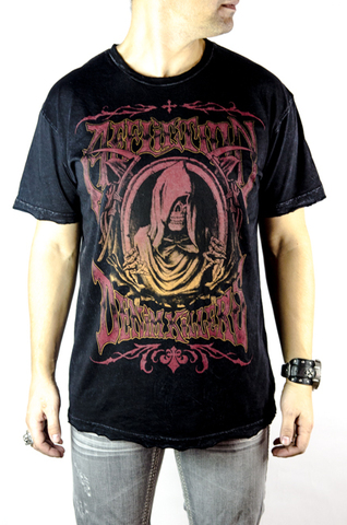 Affliction | Футболка мужская Gate Keeper Tee A437 перед