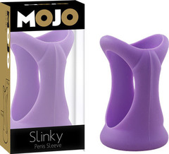 Насадка на фаллос силиконовая фиолетовая Molo Slinky