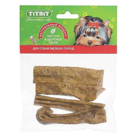 Titbit вымя говяжье - мягкая упаковка 45 гр