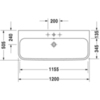 Duravit Happy D.2 2318120060 Раковина мебельная