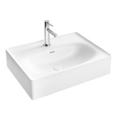 VitrA Equal 7241B403-0001 Раковина подвесная 60*45 см (белый глянцевый) фото