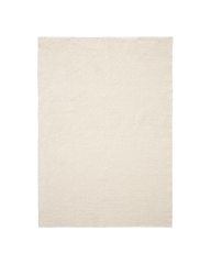 Ковер Mascarell из хлопка и полиэстера белого цвета 160 x 230 см