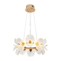 Подвесная светодиодная люстра Modelight MDL.89092.600HC GD