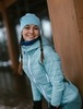 Лыжная шапка с помпоном Noname XC Knit mid blue - 3