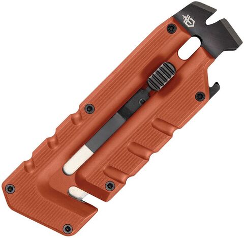 Нож мультитул Gerber Prybrid Utility с клипсой, оранжевый