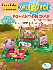 Конструктор Brick Labs Смешарики: Романтическая прогулка