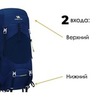 Картинка рюкзак туристический Nevo Rhino Advance 60+5 Blue - 4