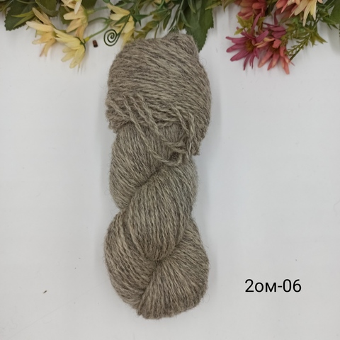 Дундага 7/2 100% меринос однотонный 2ОМ - 06