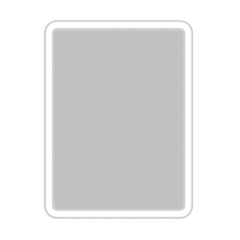 BelBagno Marino SPC-MAR-1000-600-LED-BTN Зеркало с встроенным светильником и кнопочным выключателем, цвет: белый