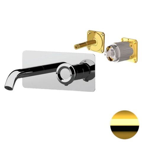 Remer Element ET15KBDO Смеситель для раковины, цвет: золото
