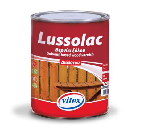 Полиуретановый лак для деревянных поверхностей  с УФ фильтрами Lussolac