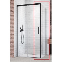 Radaway IDea Black 387051-54-01R Боковая стенка для душевого уголка правая 80х200,5 см фото