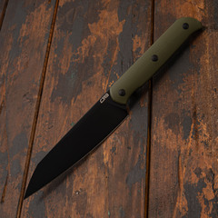 Фото Нож CJRB Silax, сталь AR-RPM9, рукоять Green G10