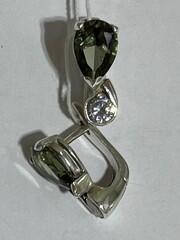 Диалог (серьги из серебра)
