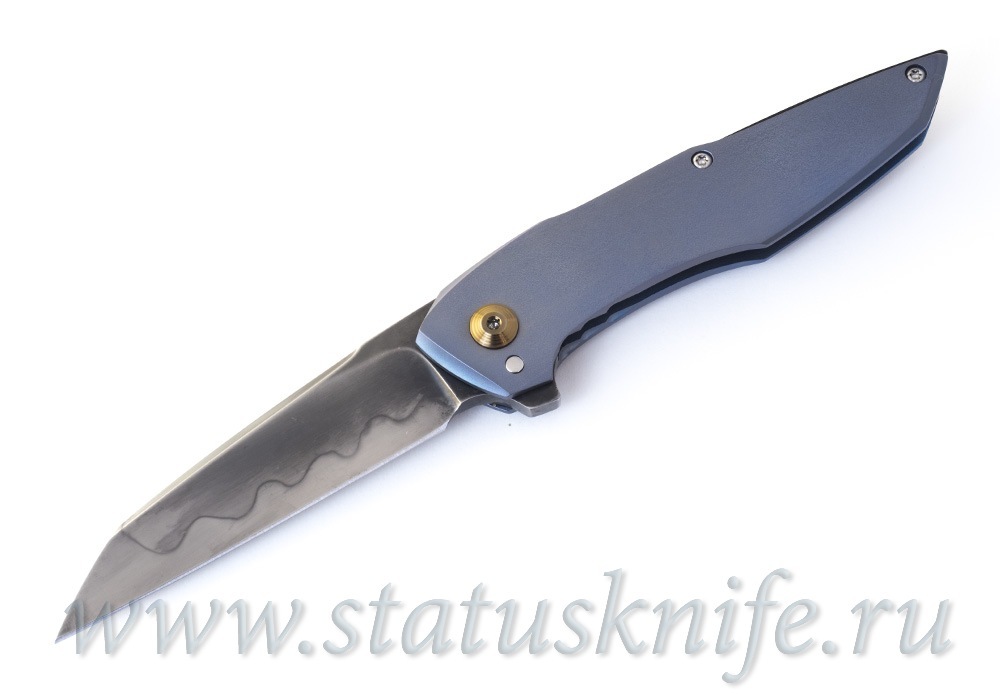 Нож Caleb White Guillotine Full Custom Hamon Prototype