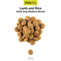 Dailydog ADULT MEDIUM BREED корм для взрослых собак средних пород с ягненком и рисом 3кг