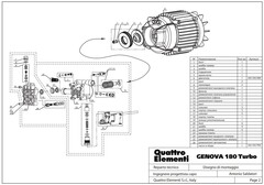 Виброгаситель QUATTRO ELEMENTI GENOVA 180 Turbo двигателя (242-342-026)