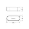 GROHE Selection 41037000 Полка душевая