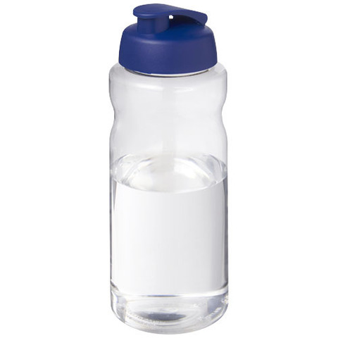 Спортивная бутылка H2O Active® Big Base объемом 1 л с откидывающейся крышкой
