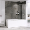 Abber Ewiges Wasser AG52100 Шторка на ванну, цвет: хром