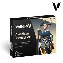 Набор красок Vallejo Model Color Set: American Revolution (16) - обновленная формула 2024