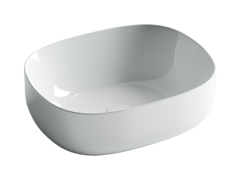 Ceramica Nova Element CN6018 Умывальник чаша накладная овальная, 46x35, цвет: белый фото