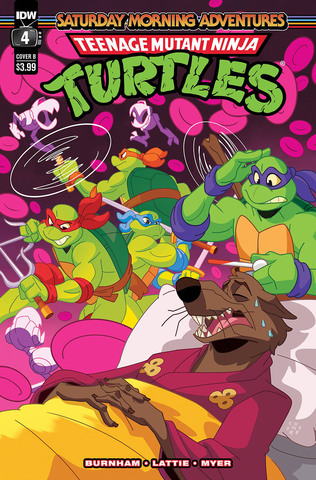Teenage Mutant Ninja Turtles Saturday Morning Adventures #4 (Cover B)