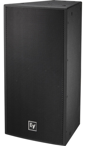 Electro-Voice EVF-1122D/126-BLK двухполосная акустическая система, 12'/3', 8Ом, 600/2400Вт, 120x60, цвет черный, покрытие EVCOAT