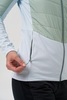 Женская куртка для лыж и бега зимой Nordski Hybrid Pro 2.0 pearl blue-ice mint - 6