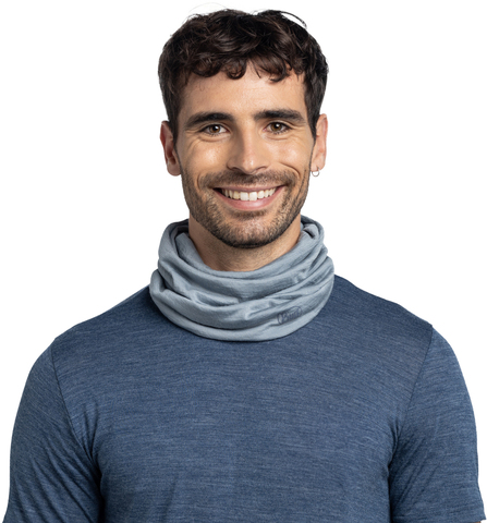 Бандана-труба Buff Merino Lightweight Solid Flint фото 2