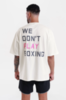 Футболка Boxraw We Don`t Play Boxing Белый/розовый