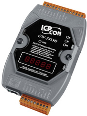 Преобразователь ICP DAS GW-7433D-G CR
