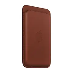 Кожаный чехол-бумажник с поддержкой MagSafe Apple Leather Wallet, Umber
