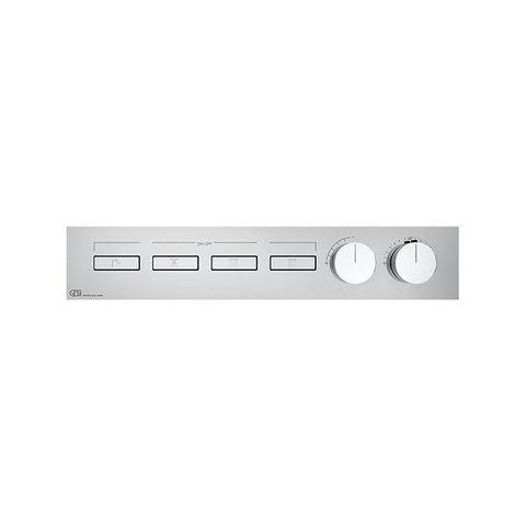 Gessi Hi-Fi 63016#031 Термостат для душа, с включением до 4 источников одновременно (внешняя часть), цвет: хром